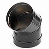 Dura-Black 6in - 45 degree elbow